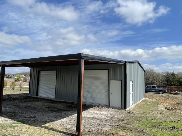 small metal building